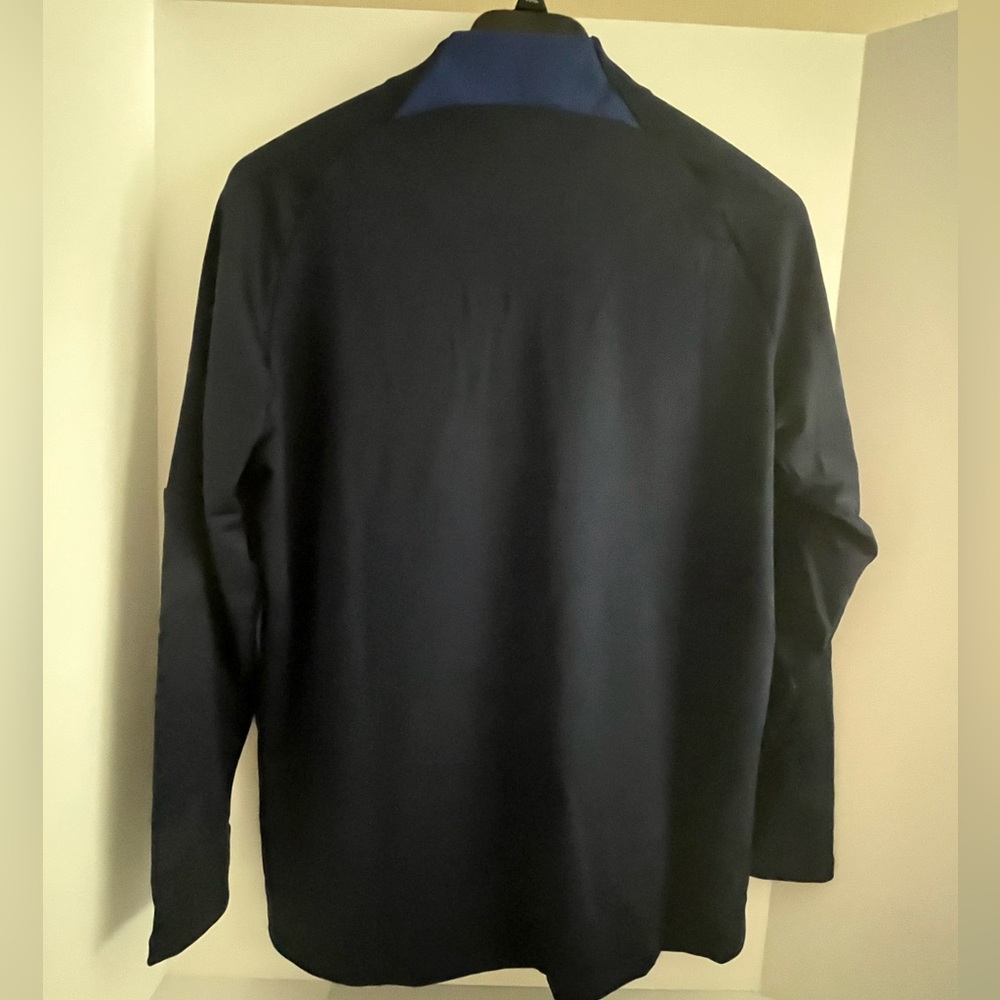 Nike Exclusive Chelsea Dri-Fit Strike Drill Stretch Active Top sz XL Navy/White - Picture 9 of 14